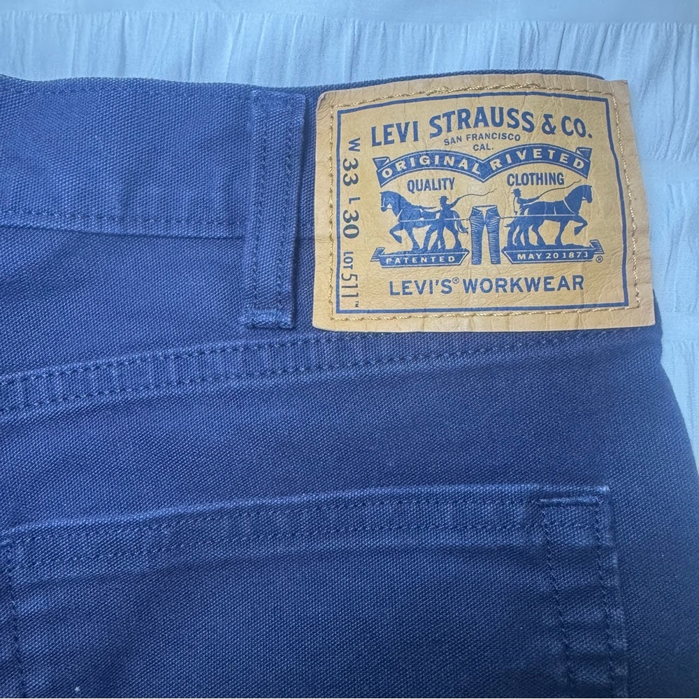 Levi's Mens 511 Slim Fit Jeans Reg 33x30 Blue